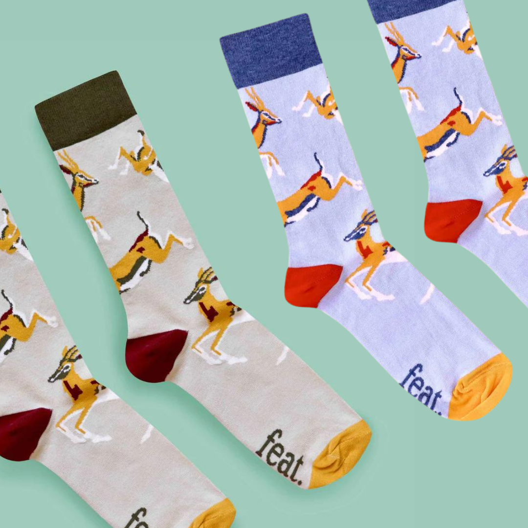 Men’s "Stag Party" Socks (assorted colours)