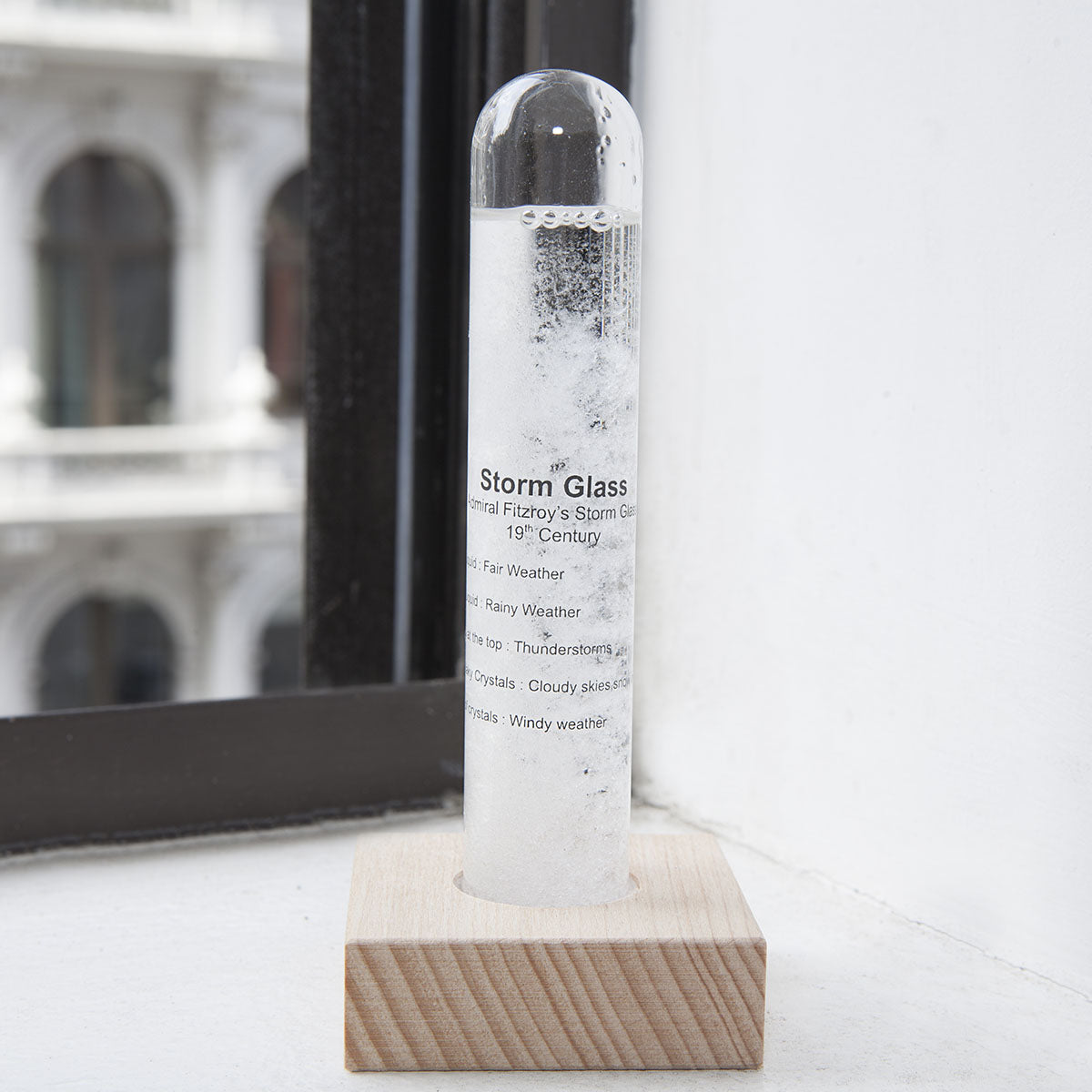 Kikkerland Mini Storm Glass Barometer