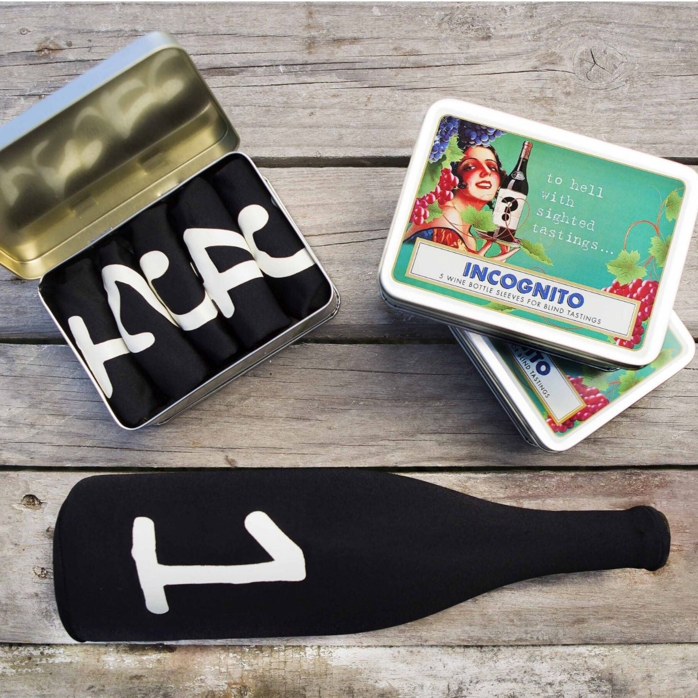 Incognito Wine Tasting Sleeves