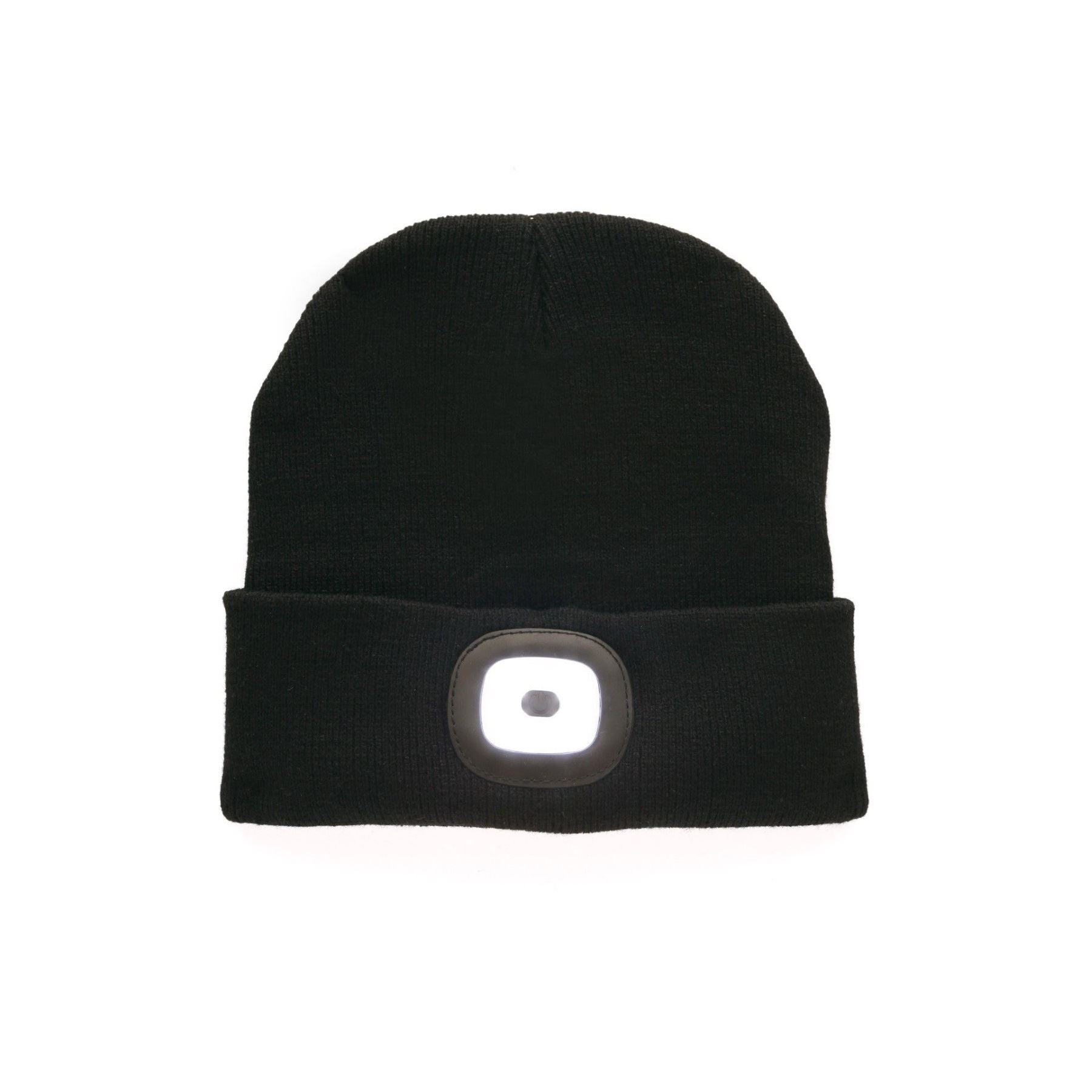 LED Light-Up Beanie (assorted colours)
