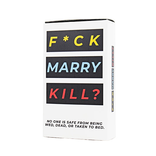 "F*ck, Marry, Kill?" Game Card Pack