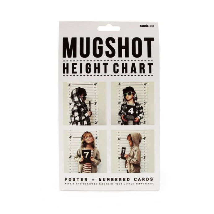 Family Mugshot Height Chart