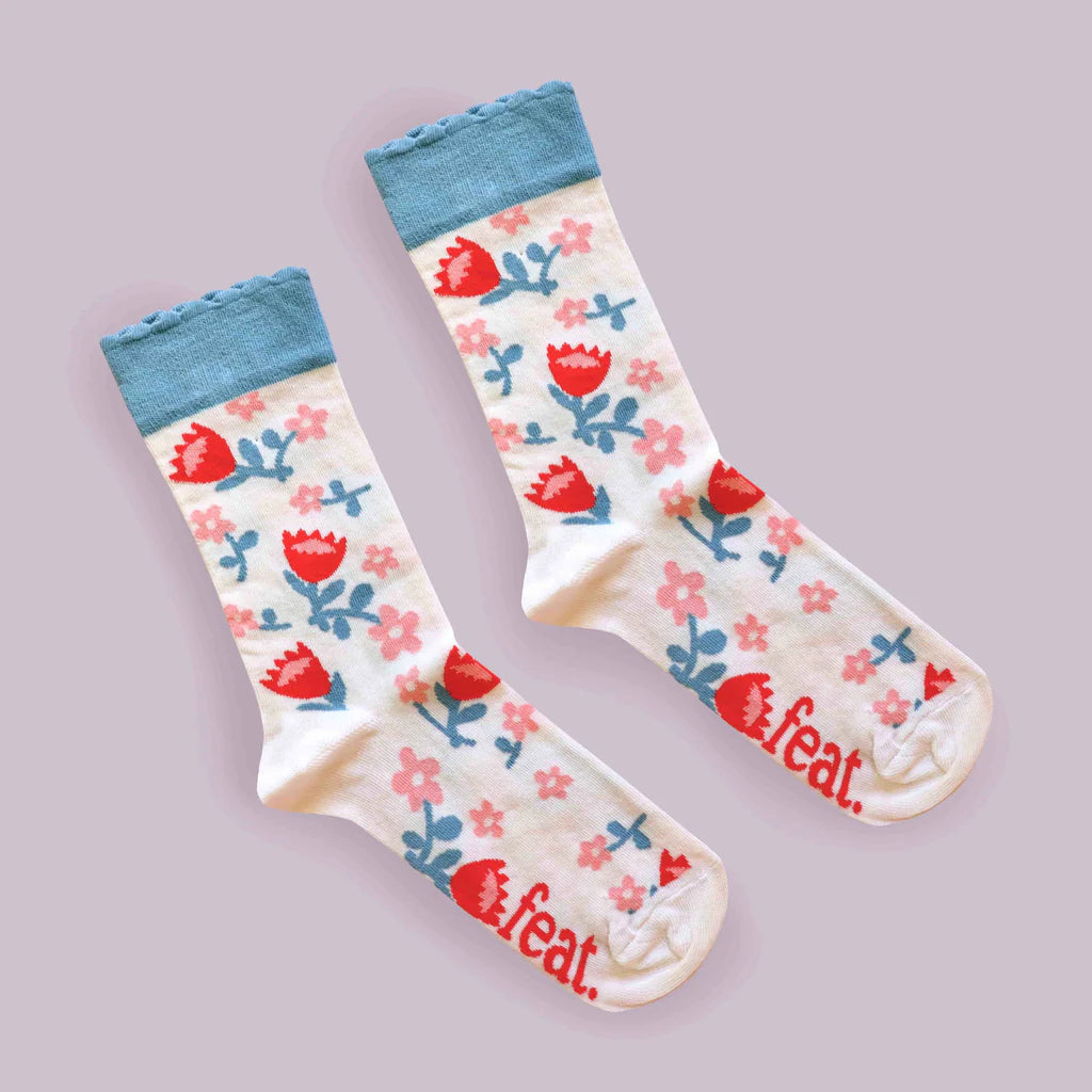 Ladies’ Protea Frill Socks