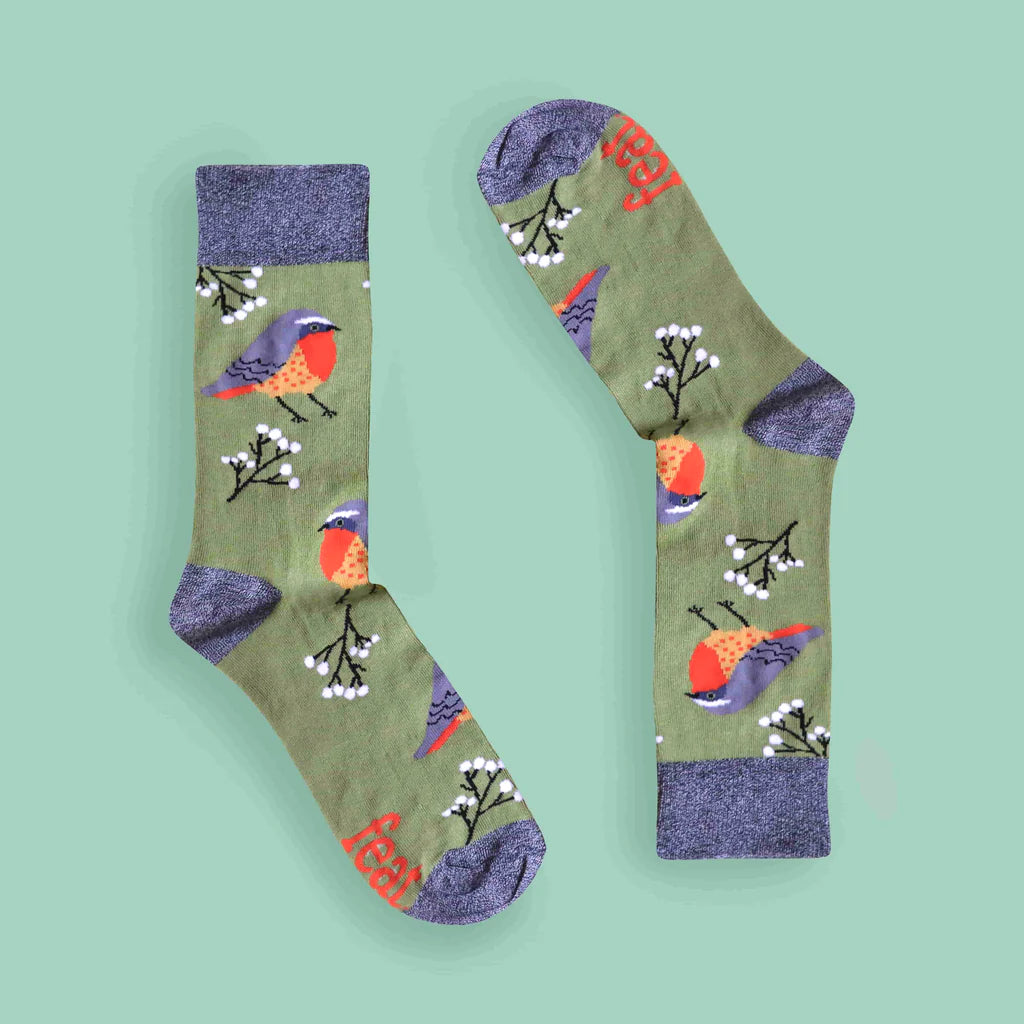 Cape Robin Socks (His & Hers sizes)