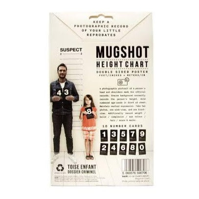 Family Mugshot Height Chart