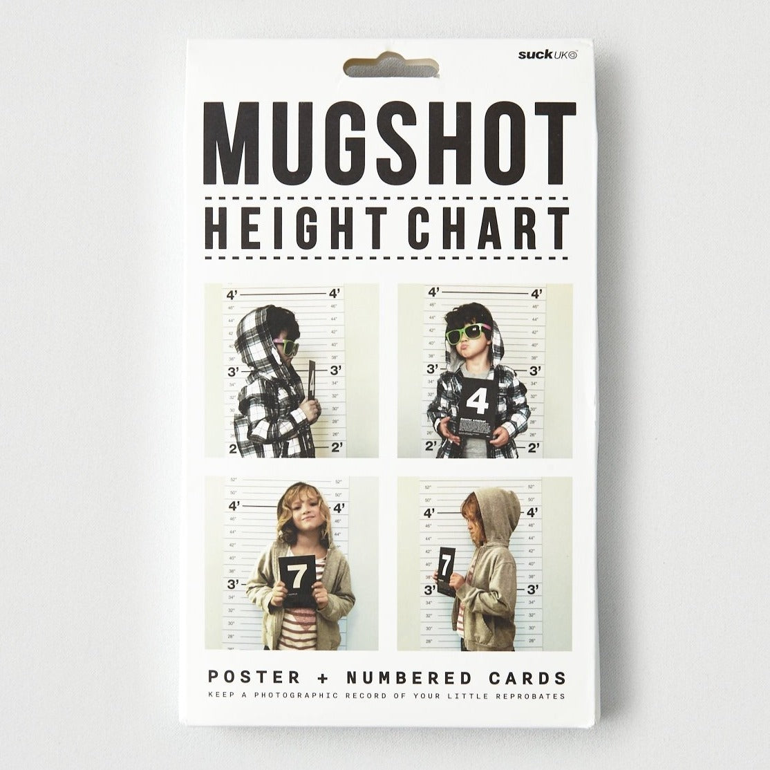 Family Mugshot Height Chart