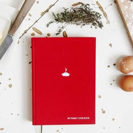 My Family Cookbook (Red or Black)