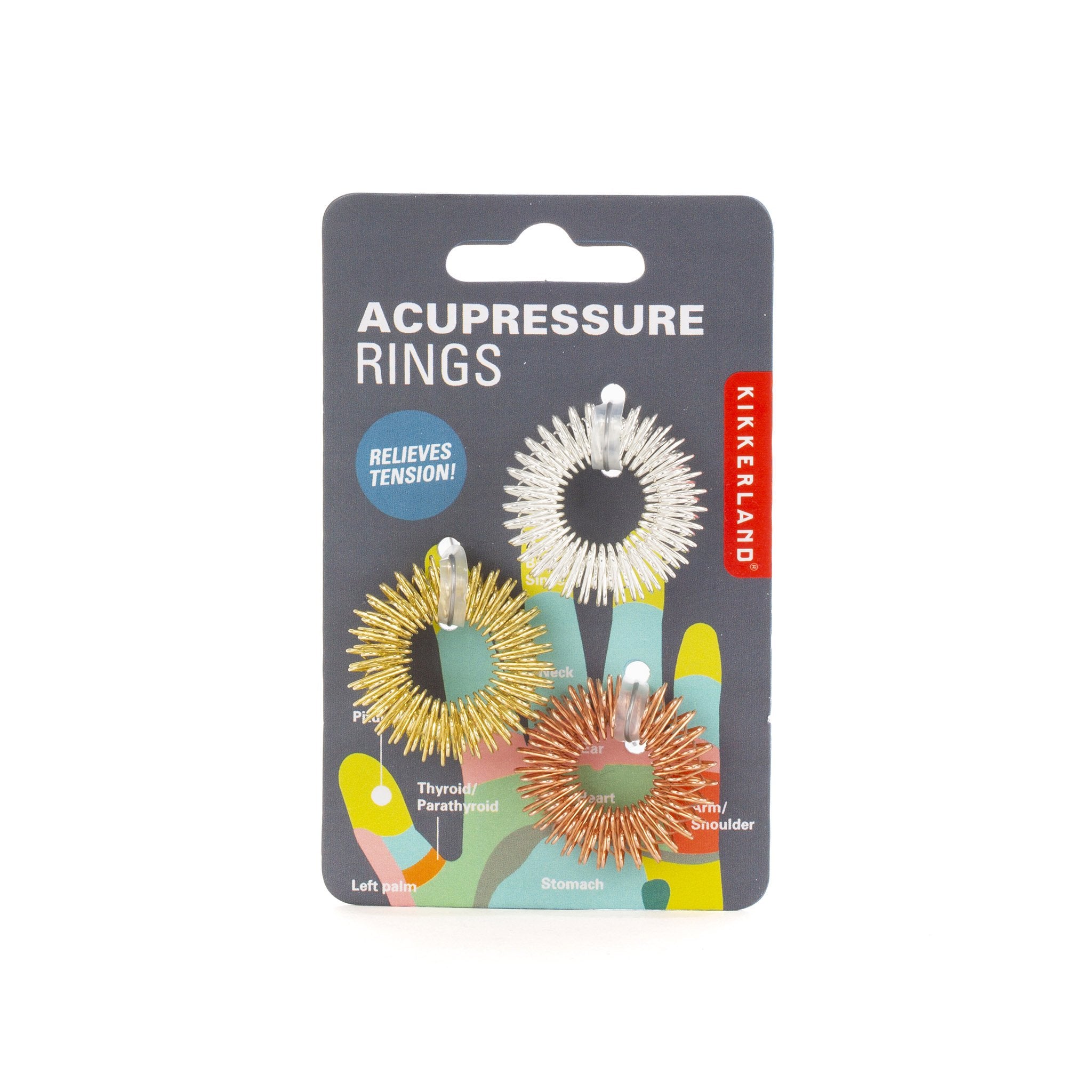 Acupressure Massage Rings (set of 3)