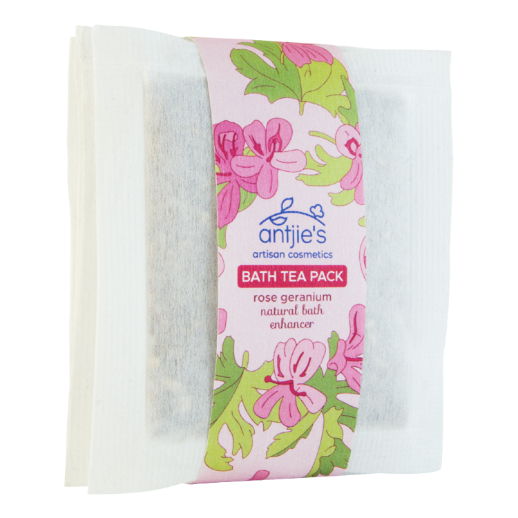 Antjie's Bath Tea Bags (Lavender / Rose Geranium)