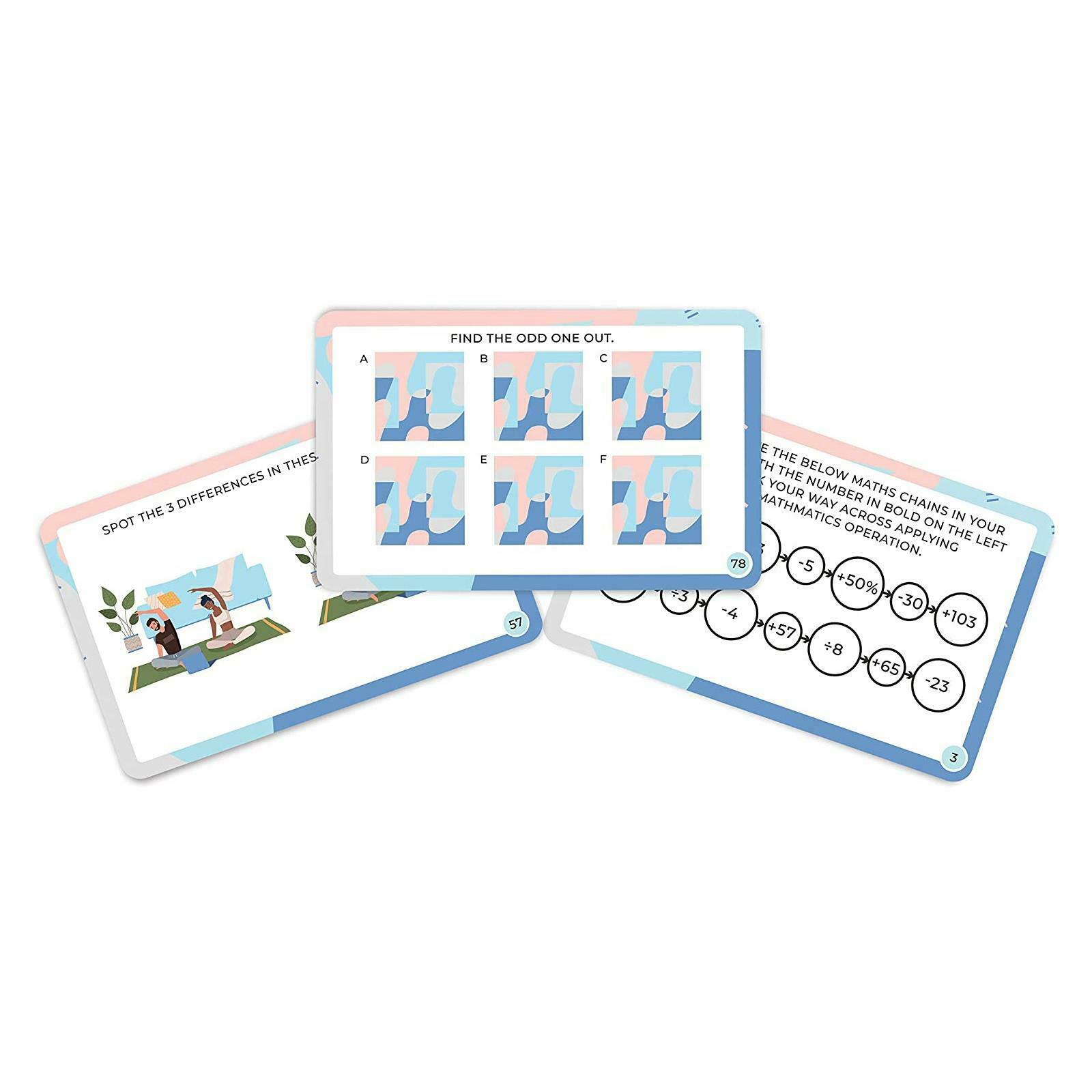 Mindfulness Brain Training Puzzle Cards
