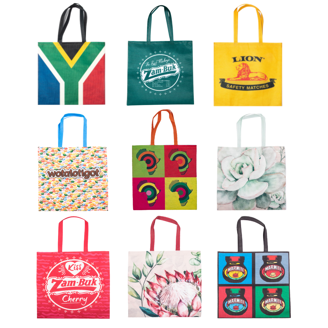 SA Icons Reusable Shopper Bags