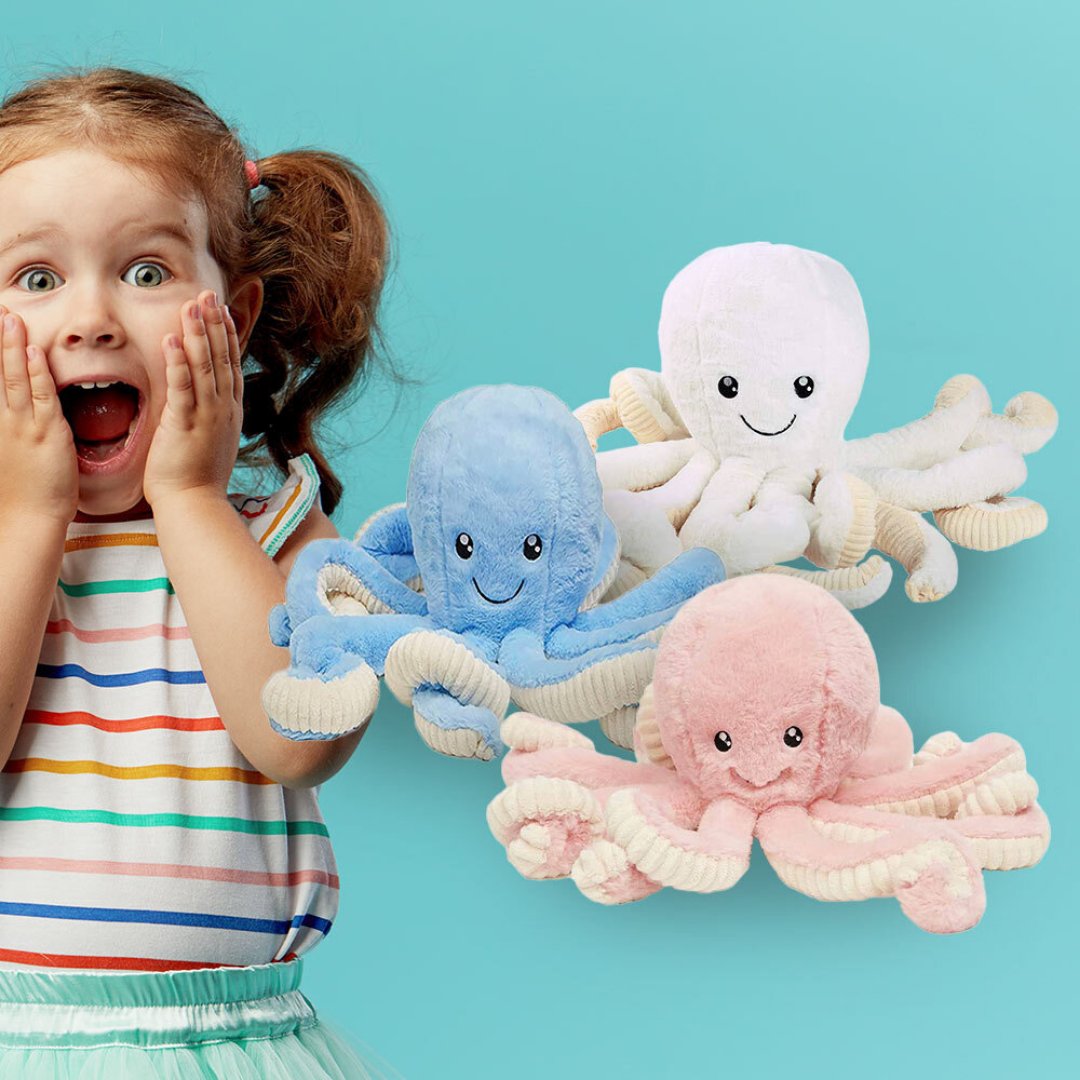 octoplush sensory toy for babies