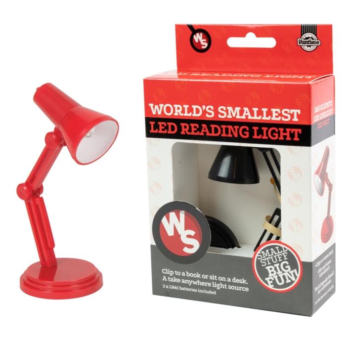 World's Smallest LED Reading Light (Red or Black)