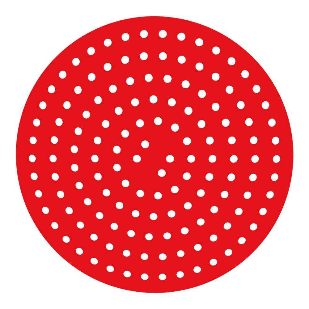 Silicone Non-Stick Air Fryer Liner Mats (Red or Black)