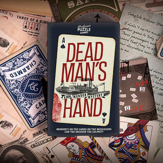 Dead Man's Hand – Mini Murder Mystery Game