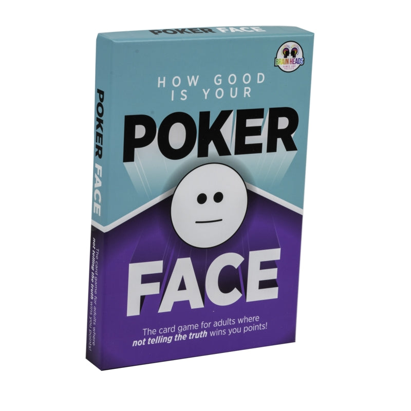 Poker Face Game Cards