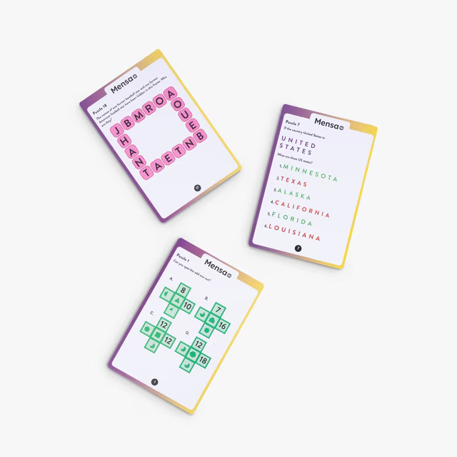 Mensa Brainteaser Puzzles