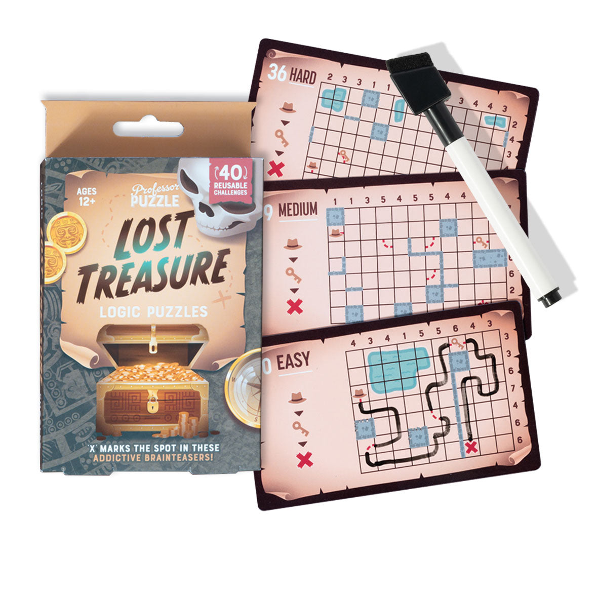 Lost Treasure – Logic Puzzles