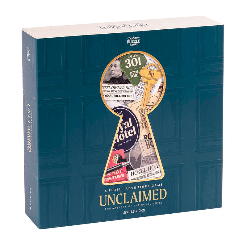 "Unclaimed: The Mystery of the Royal Hotel" Puzzle Adventure Game