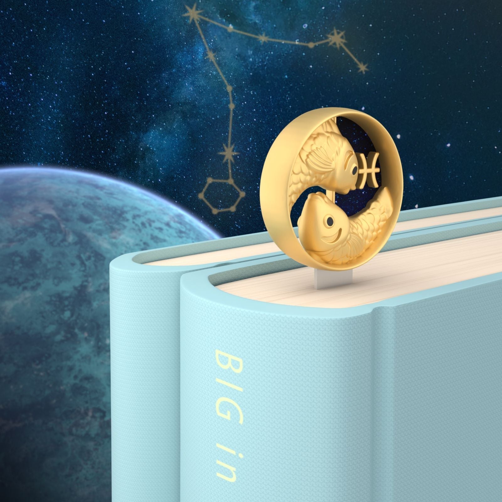 Zodiac Premium Metal Bookmarks