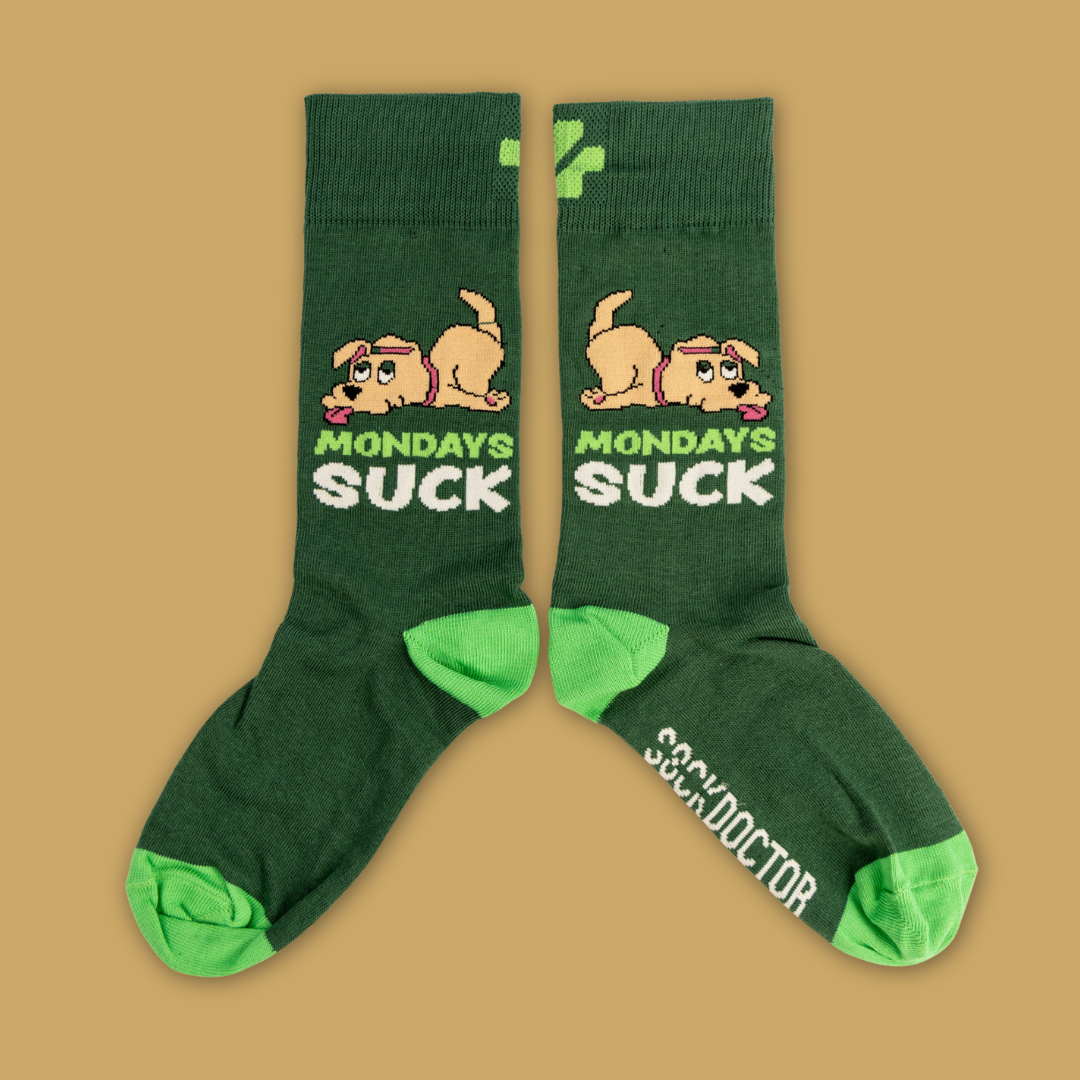 "Mondays Suck" Socks