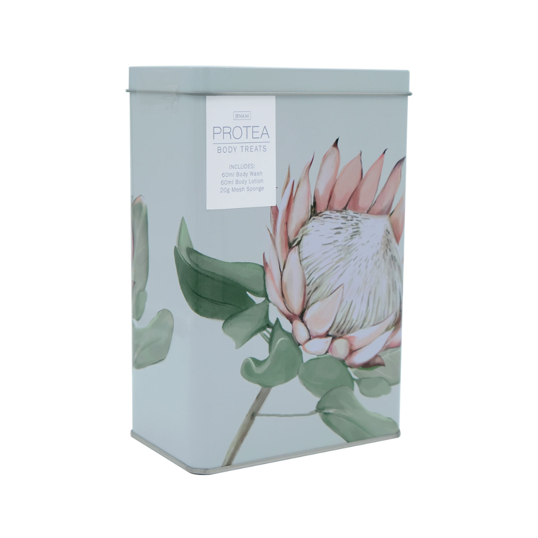 Protea Body Treats Gift Tin