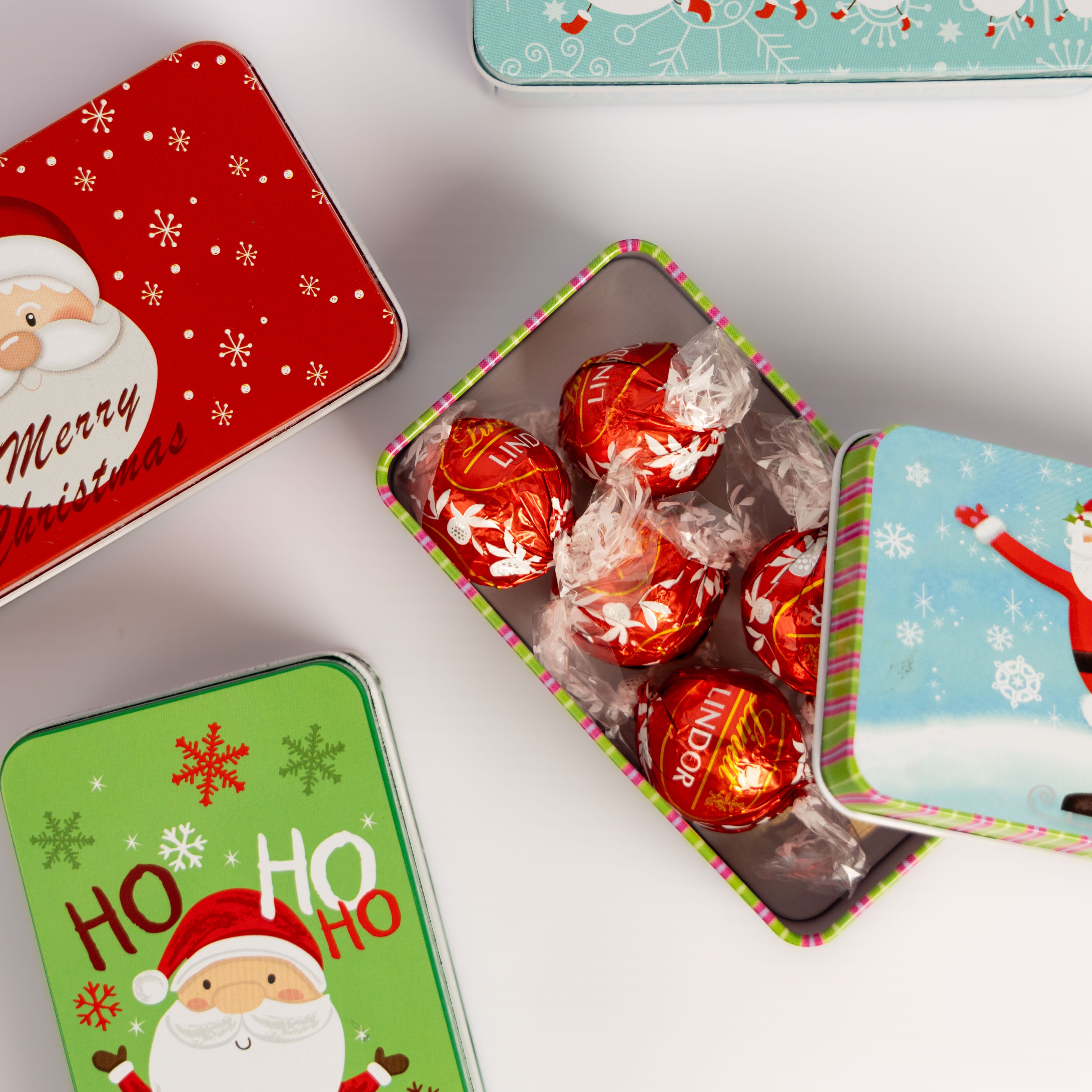 Mini Christmas Storage Tins