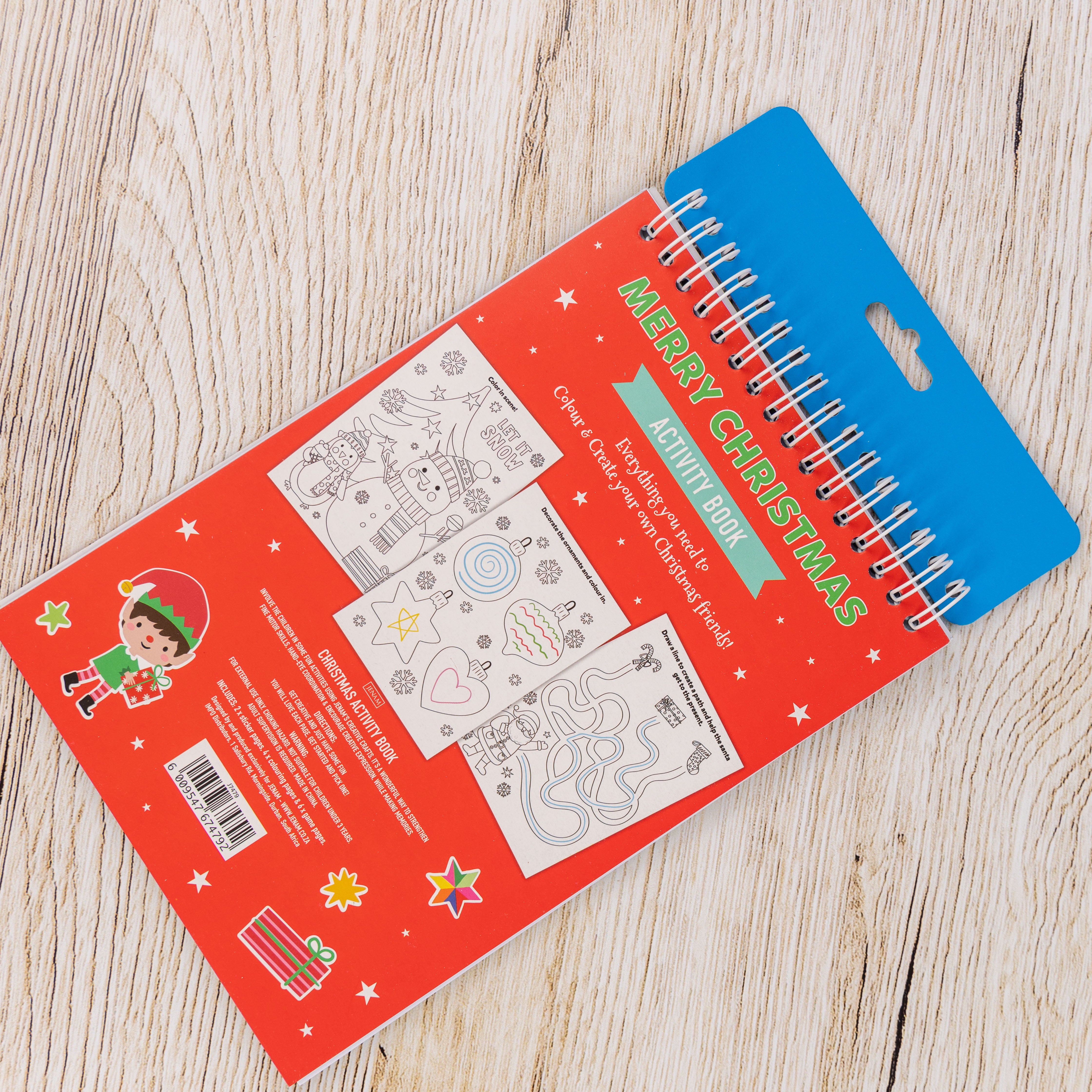 Christmas Activity Book for Kids (A5)