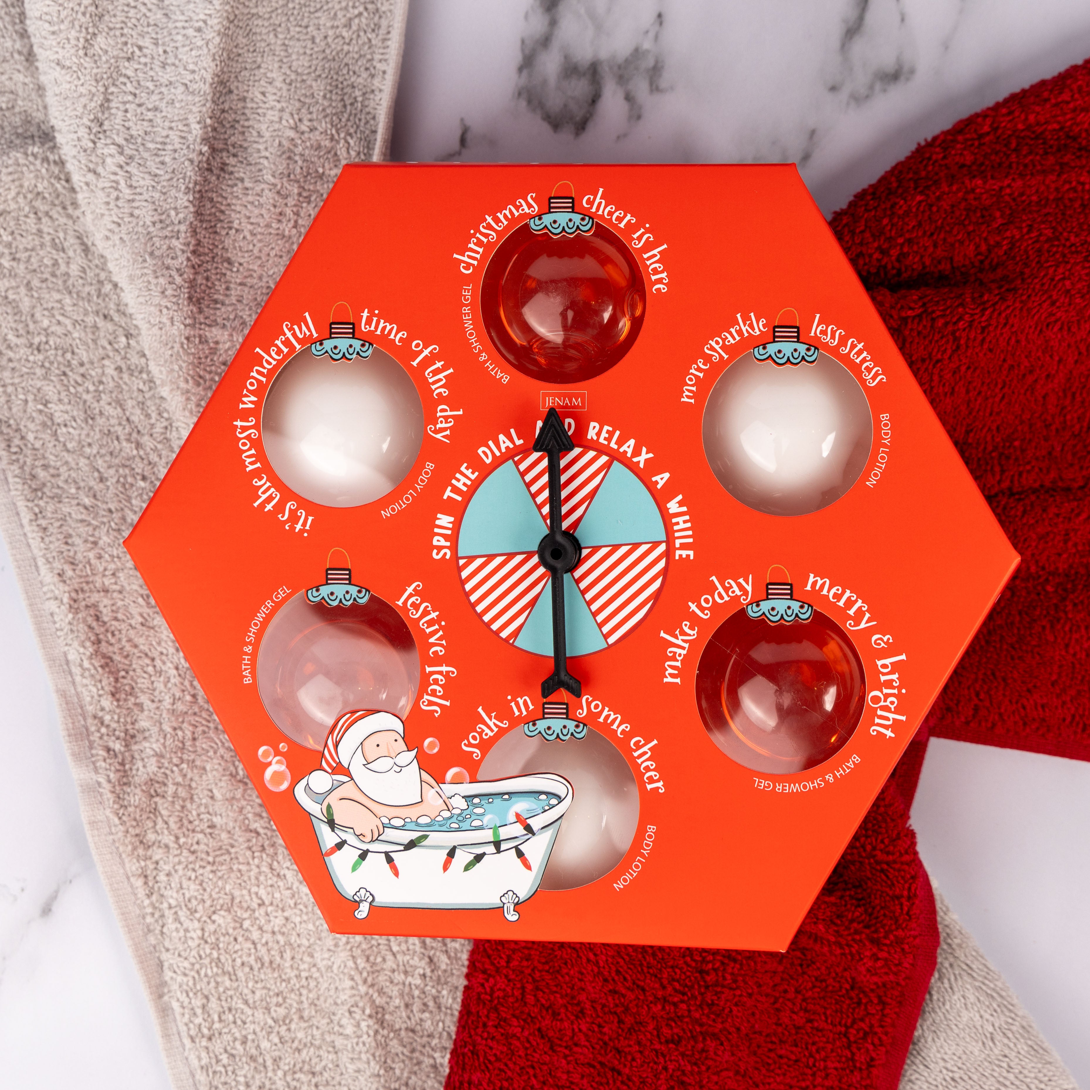 Spin the Dial Festive Pampering Treats