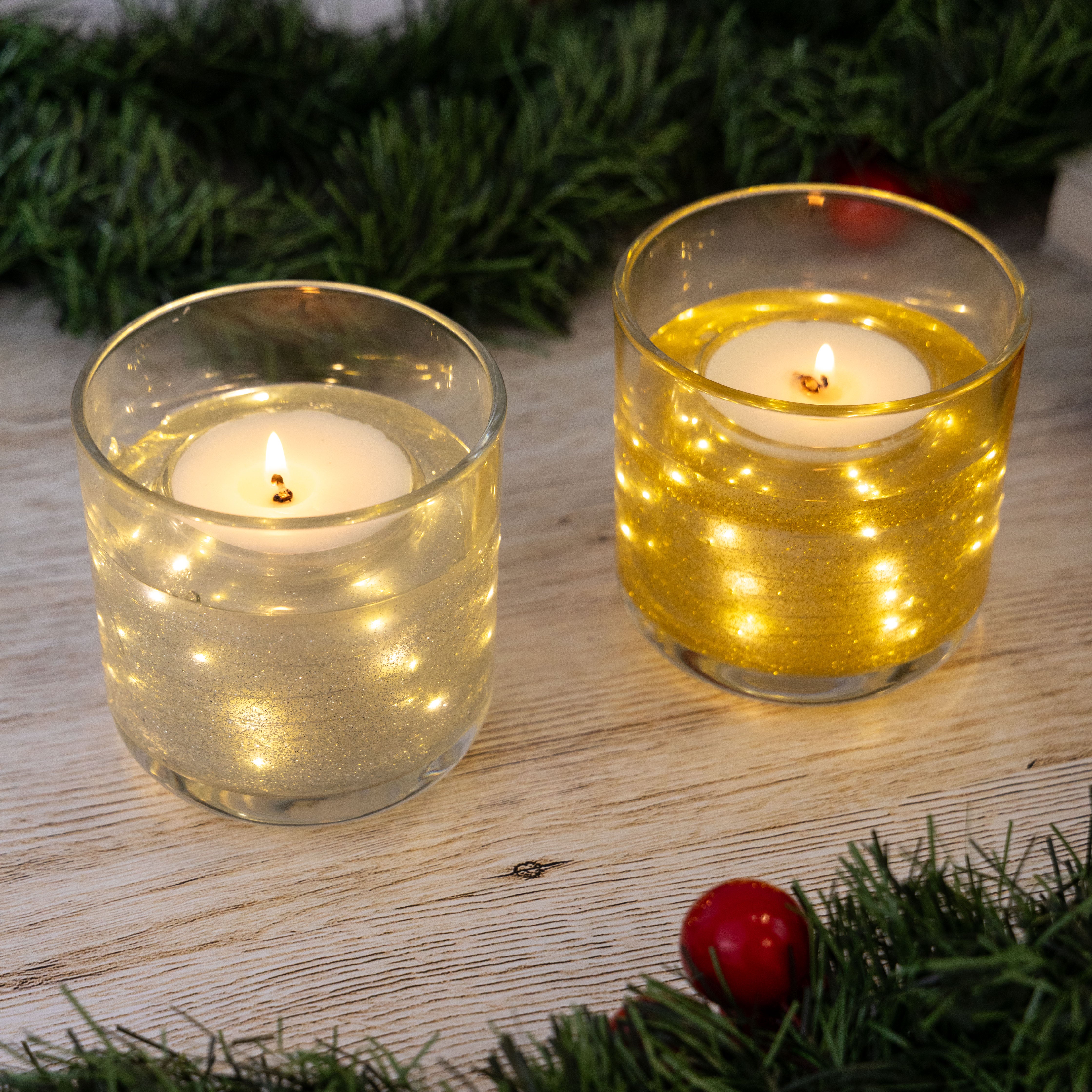 Christmas LED Light-Up Candles