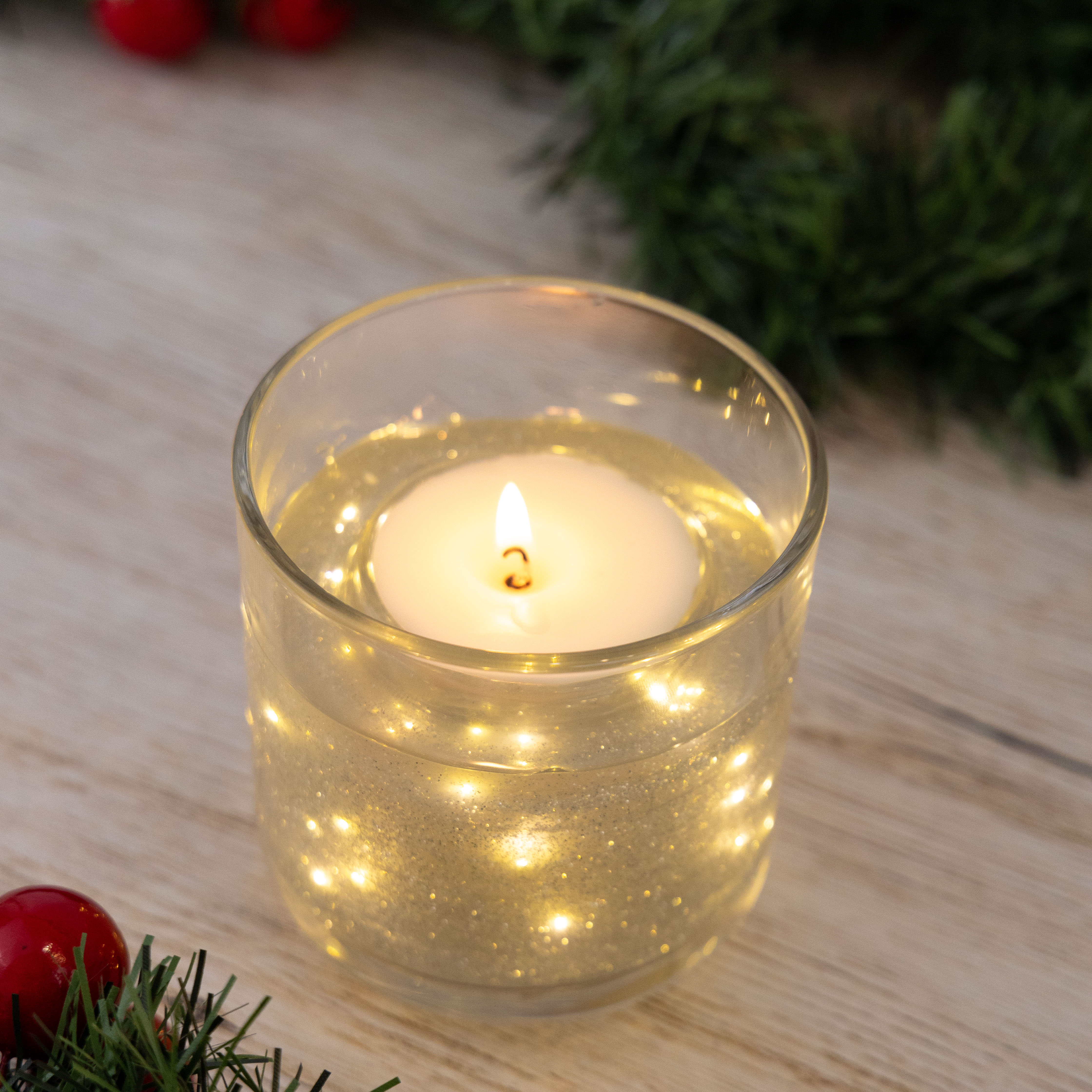 Christmas LED Light-Up Candles