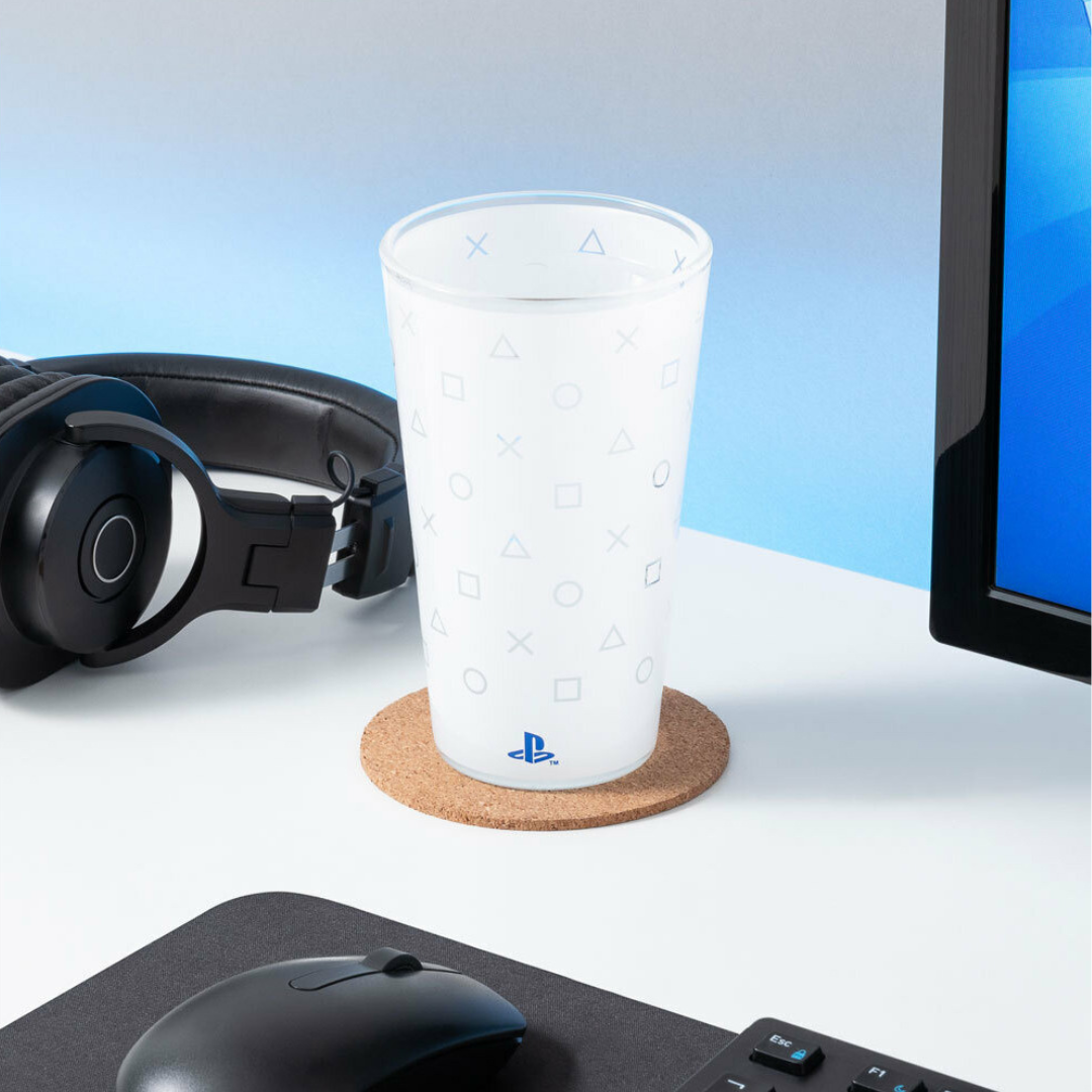 Playstation PS5 Novelty Drinking Glass