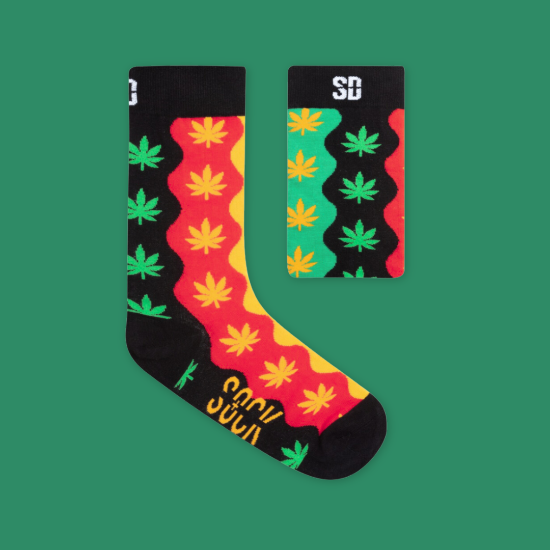 Weed Leaf Socks