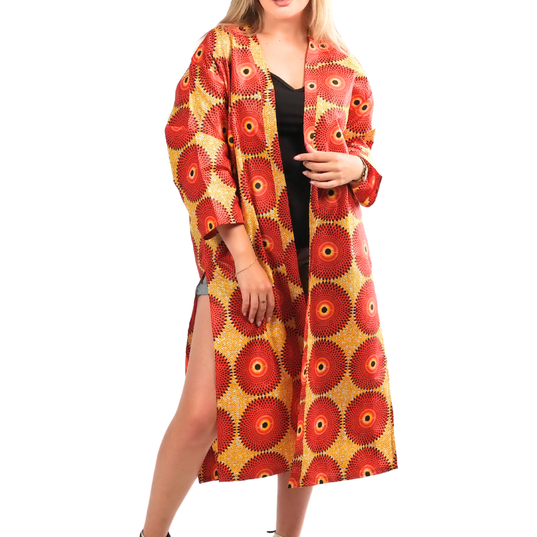African Wax Print Multi-Wear Kimonos (new styles added!)
