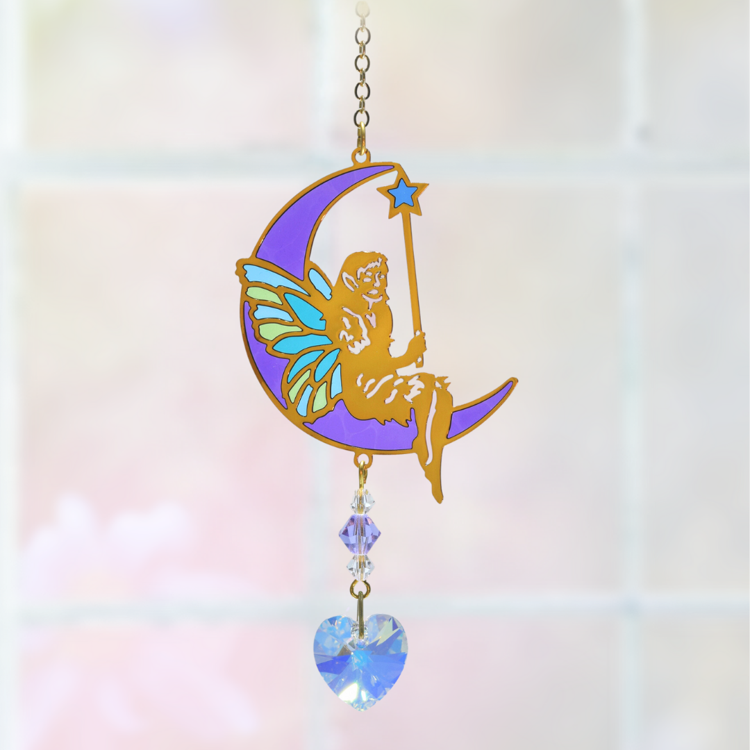 Crystal Dreams Fairy Suncatcher (assorted styles)