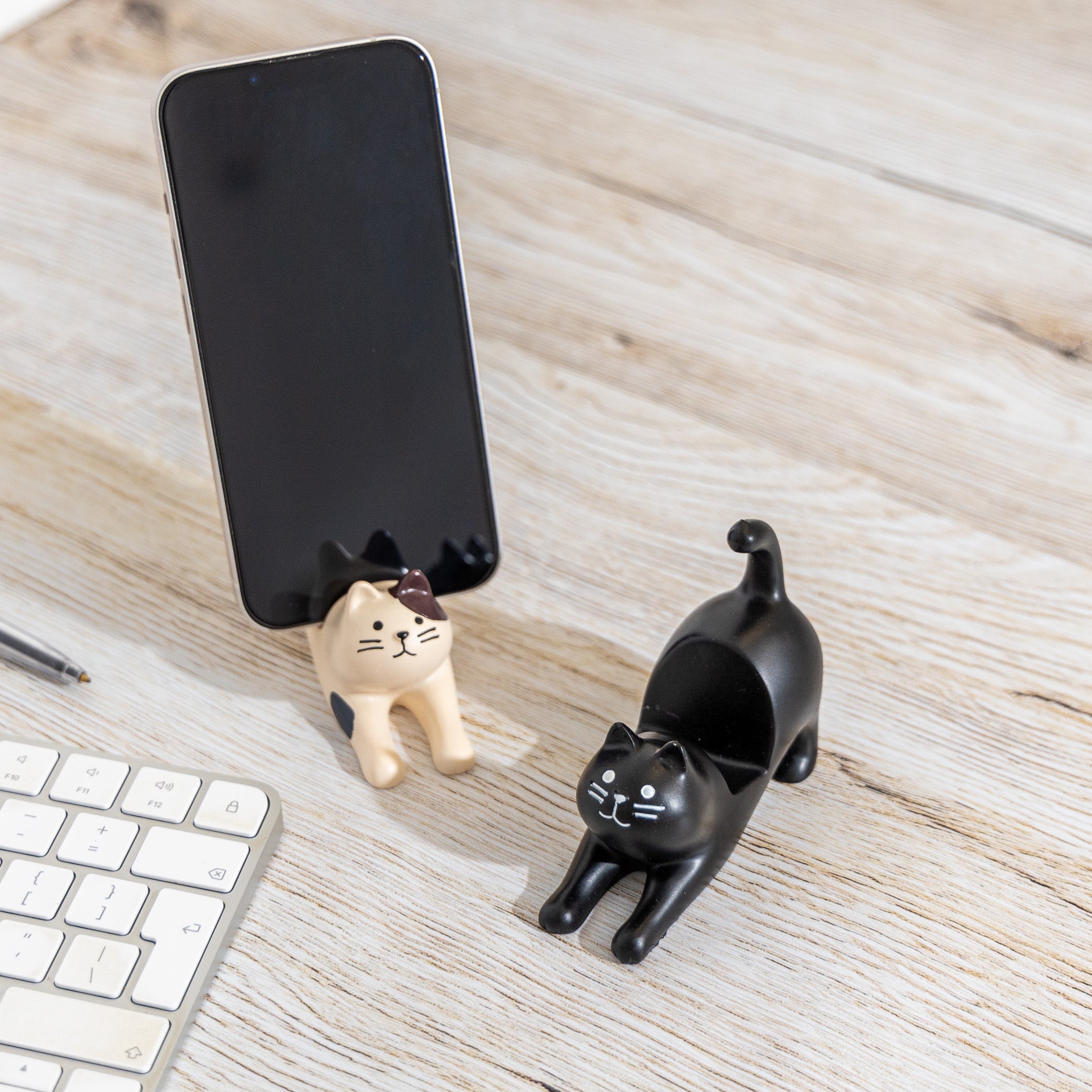 Ceramic Kitty Phone Holder