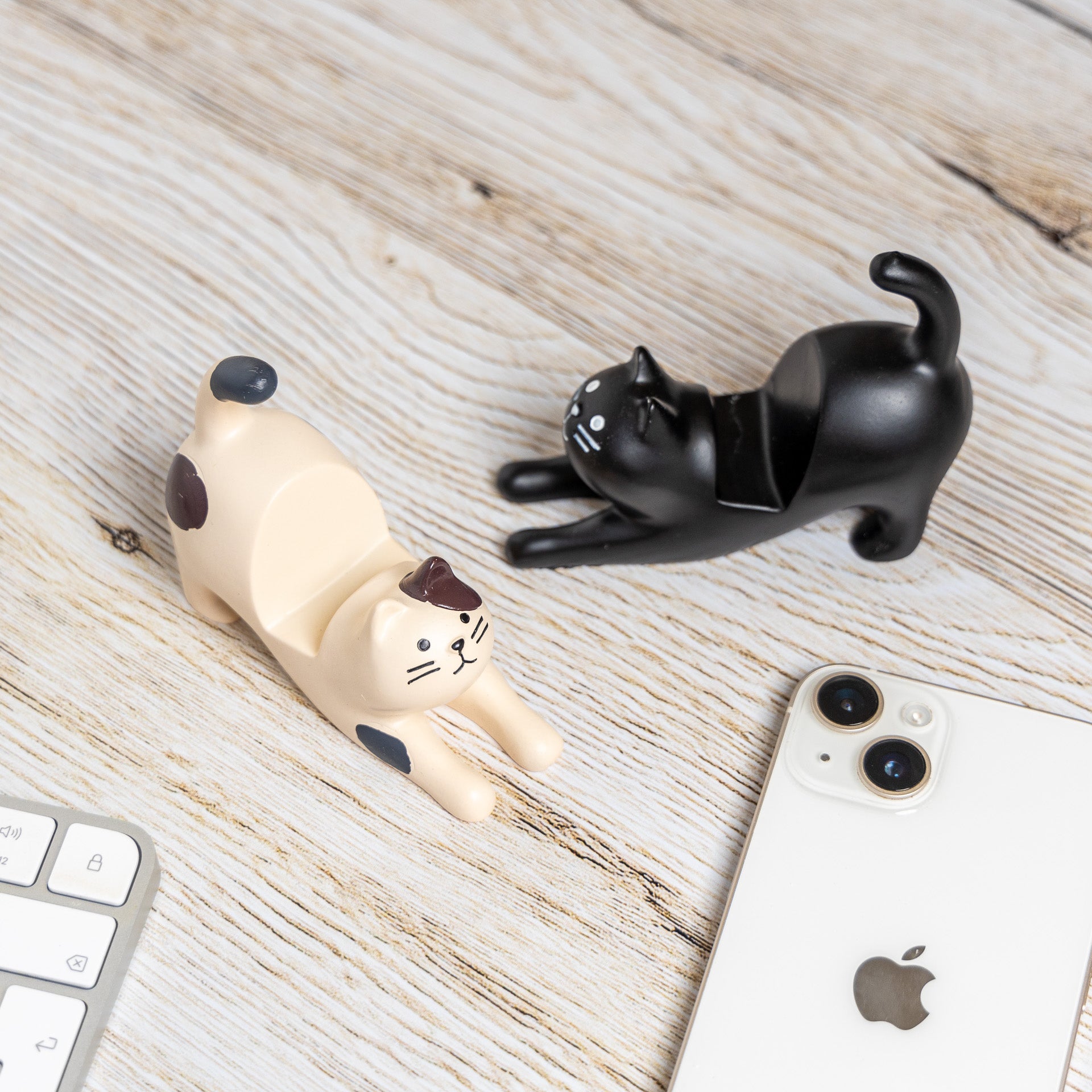 Ceramic Kitty Phone Holder