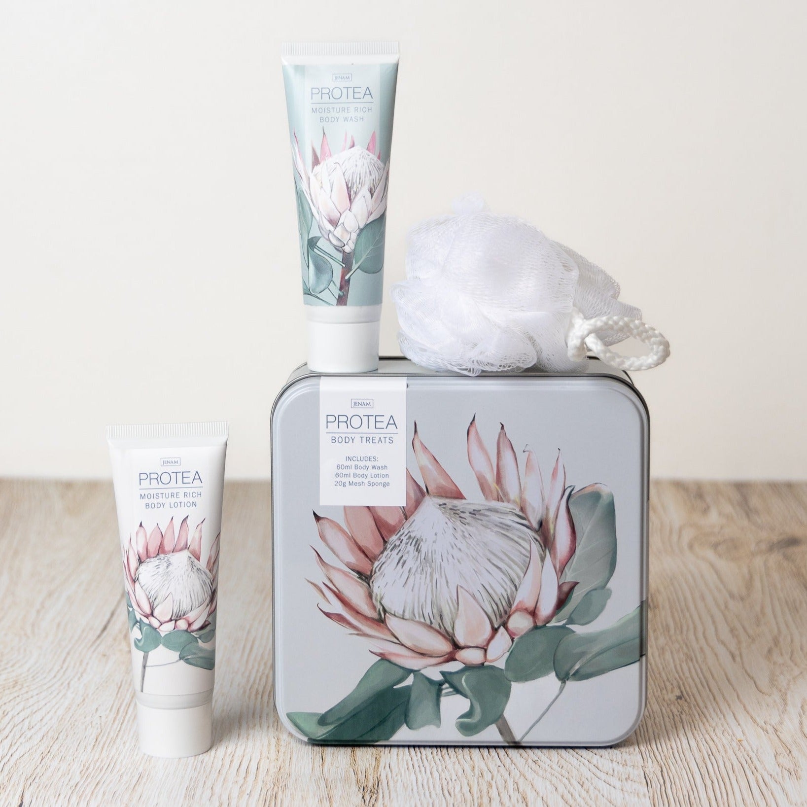 Protea Body Treats Gift Tin