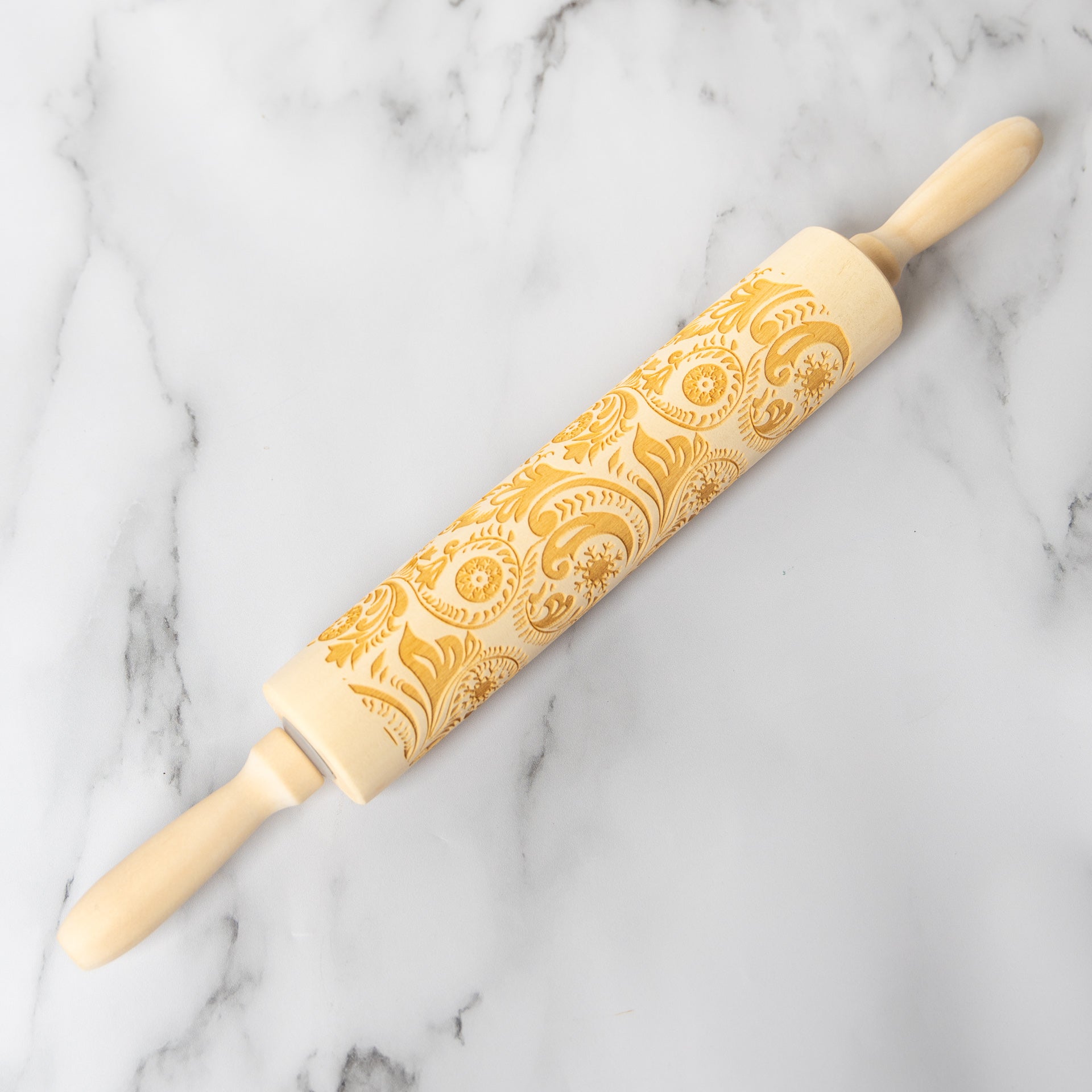 Rolling Pin with Embossing Design (assorted)