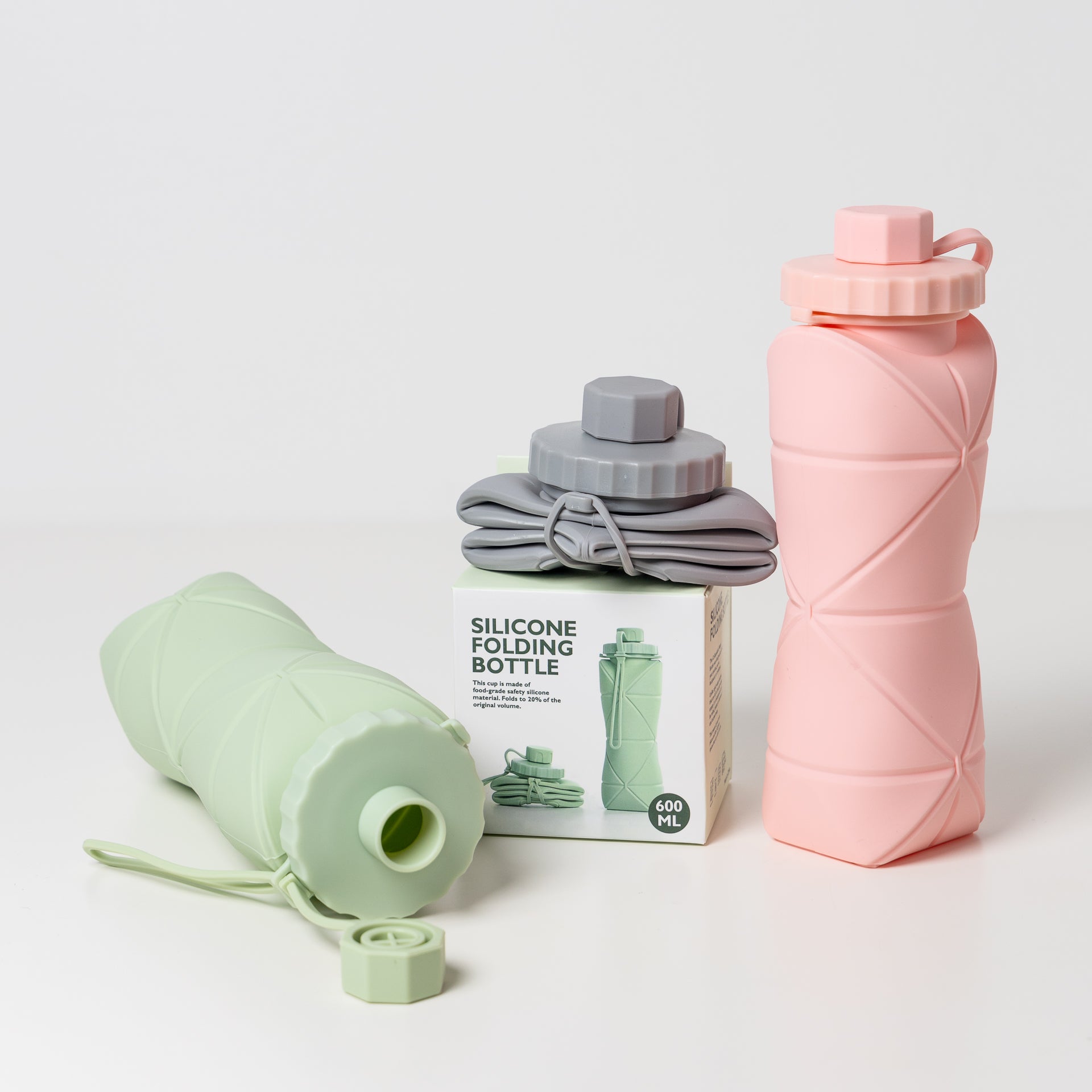 Collapsible Drinking Bottle (assorted colours)