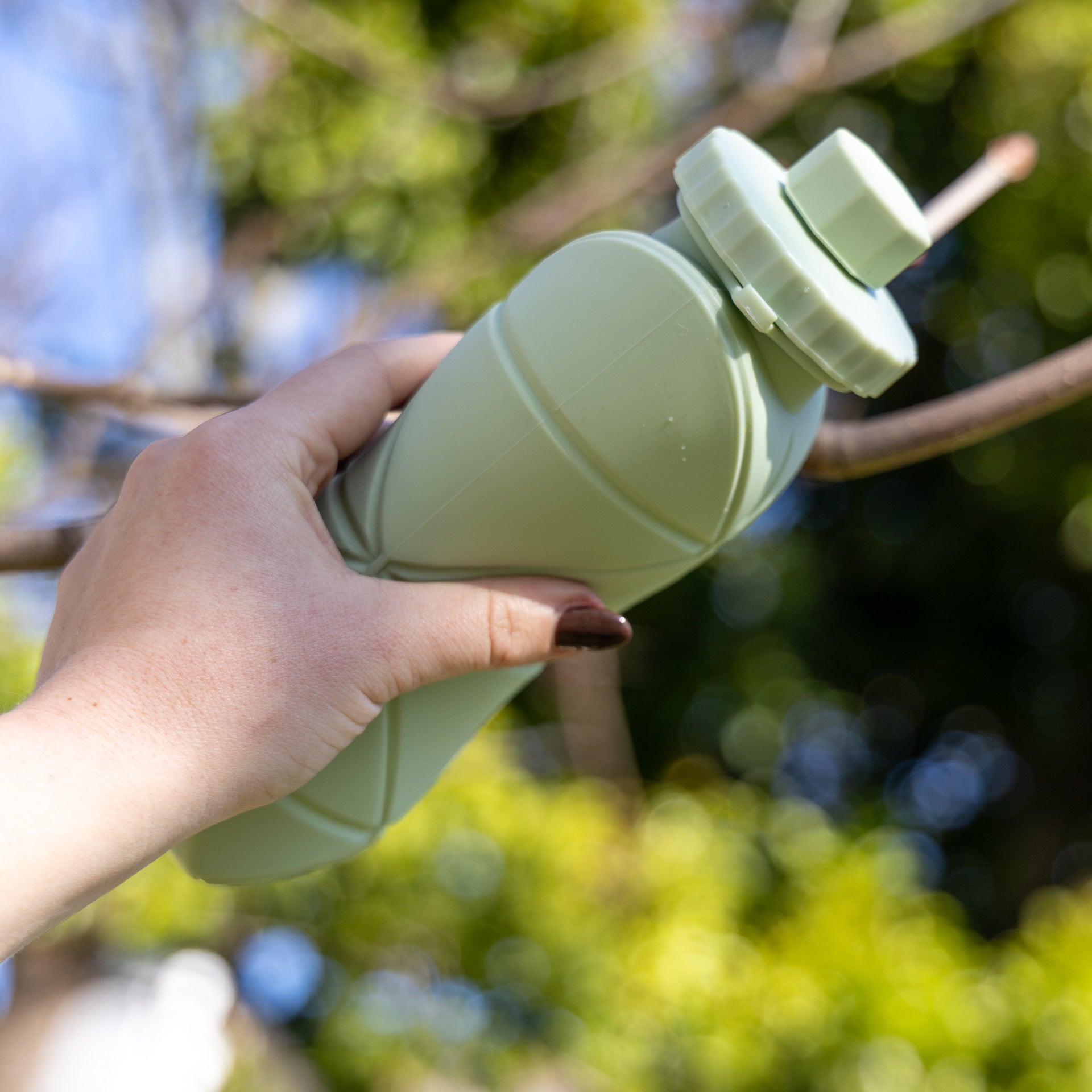 Collapsible Drinking Bottle (assorted colours)