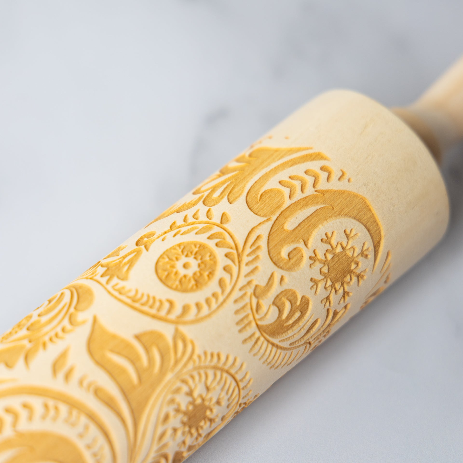 Rolling Pin with Embossing Design (assorted)