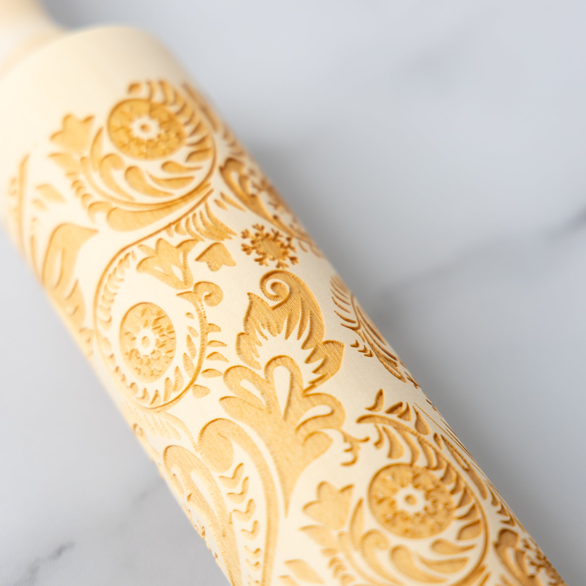 Rolling Pin with Embossing Design (assorted)