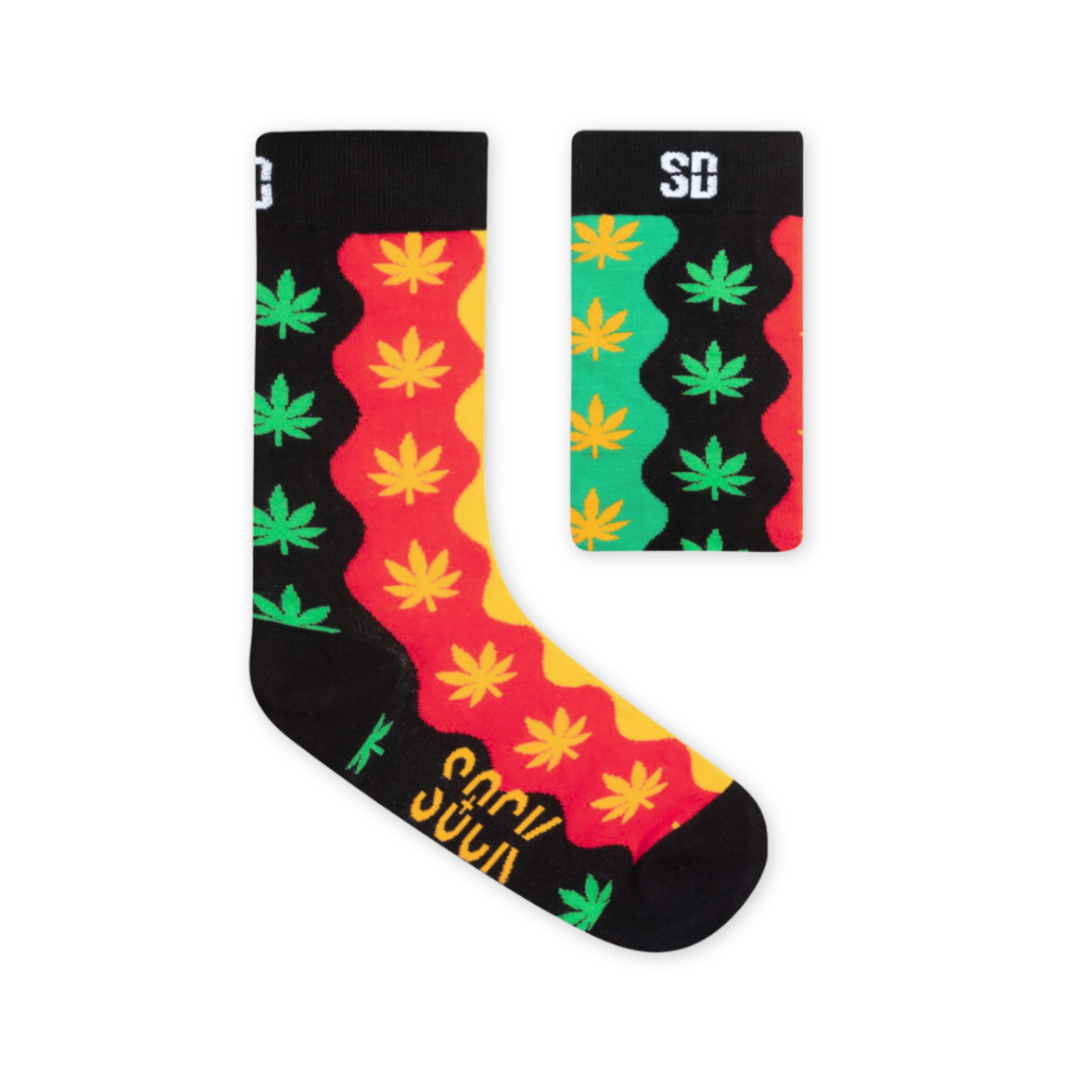 Weed Leaf Socks