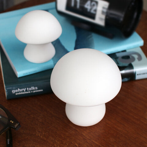 Porcelain Mushroom Light (Small or Large)