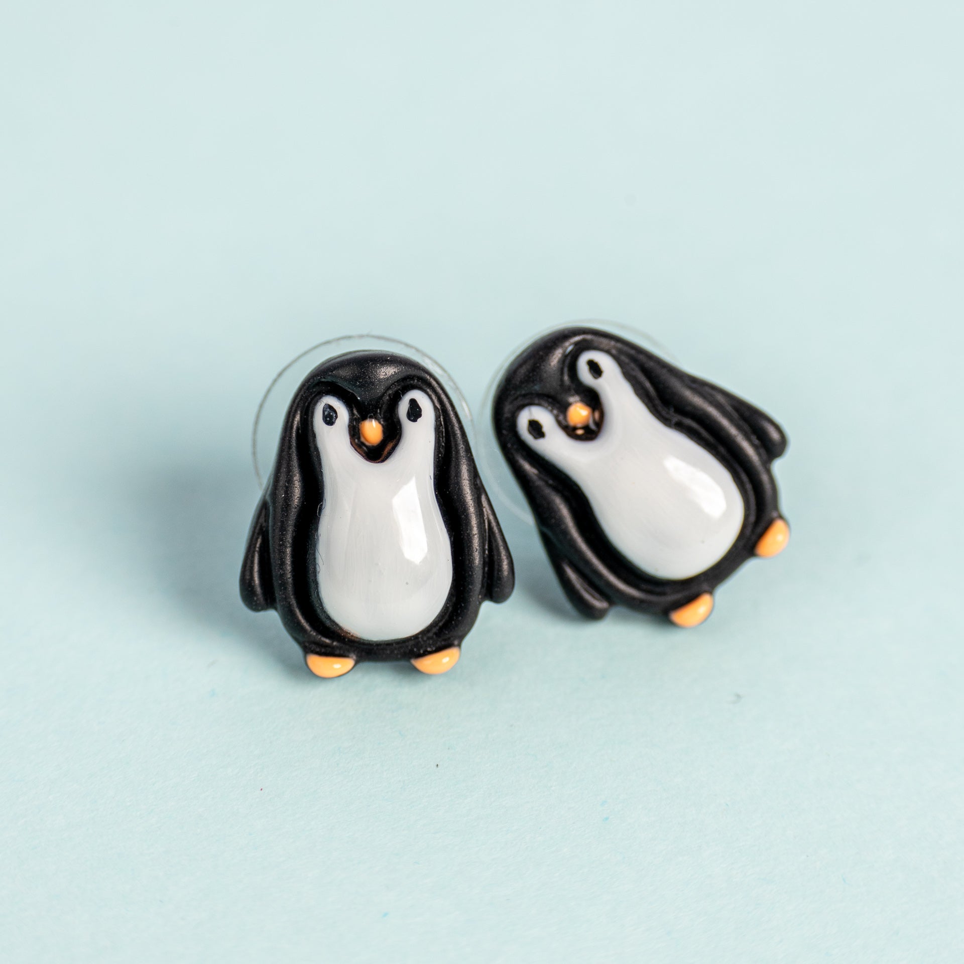 Penguin Stud Earrings