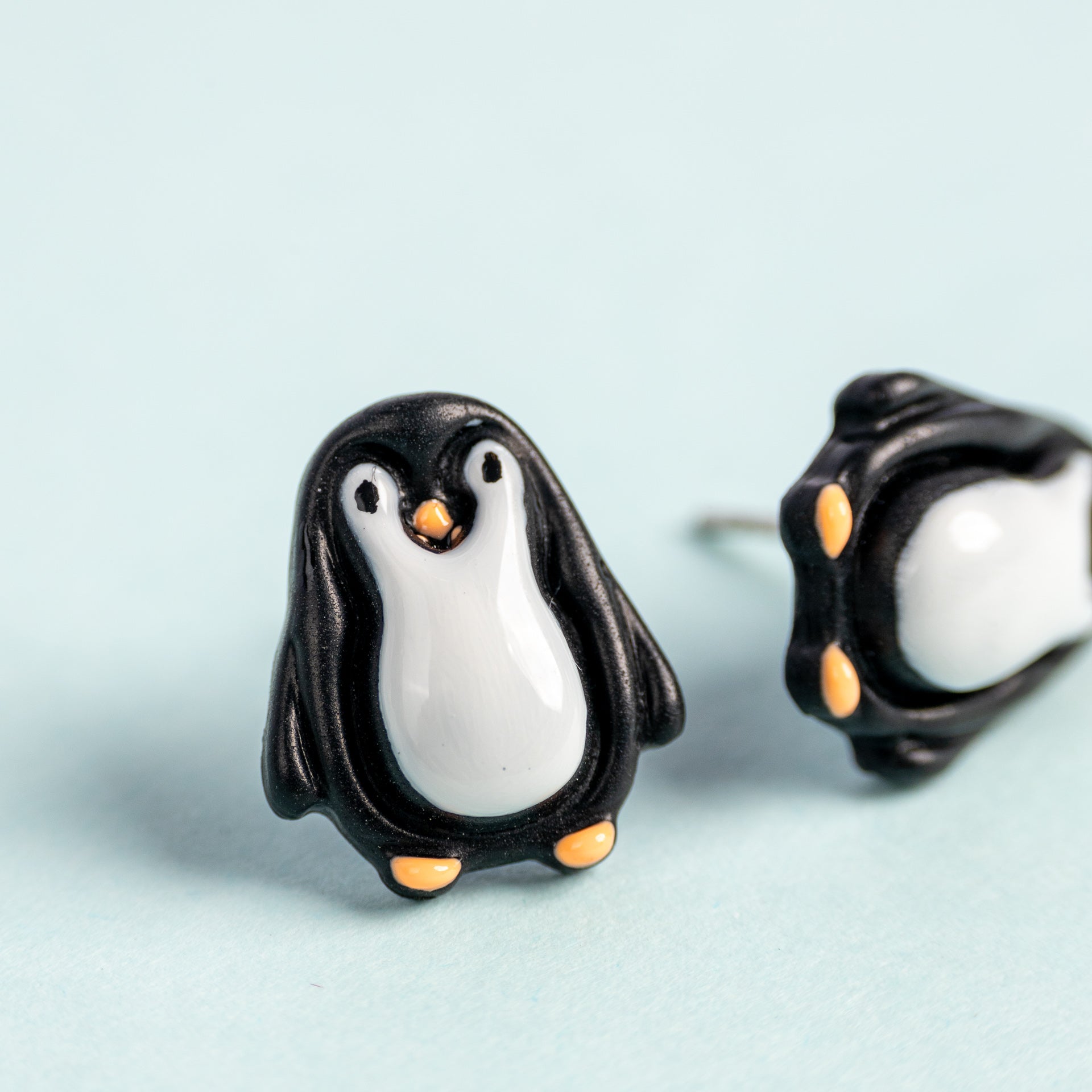 Penguin Stud Earrings