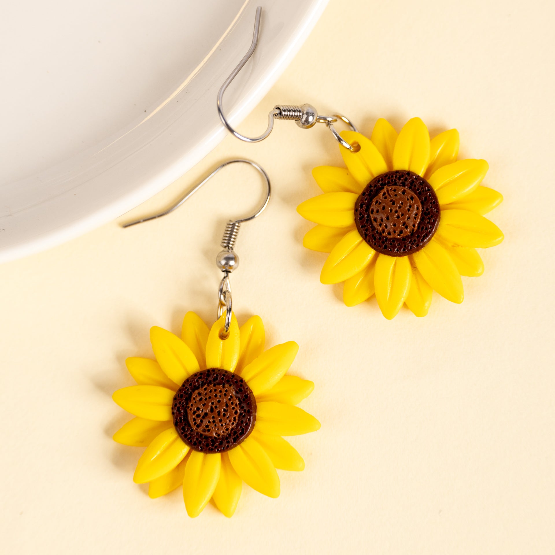 Sunflower Dangle Earrings