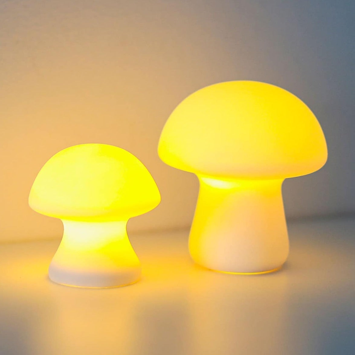 Porcelain Mushroom Light (Small or Large)