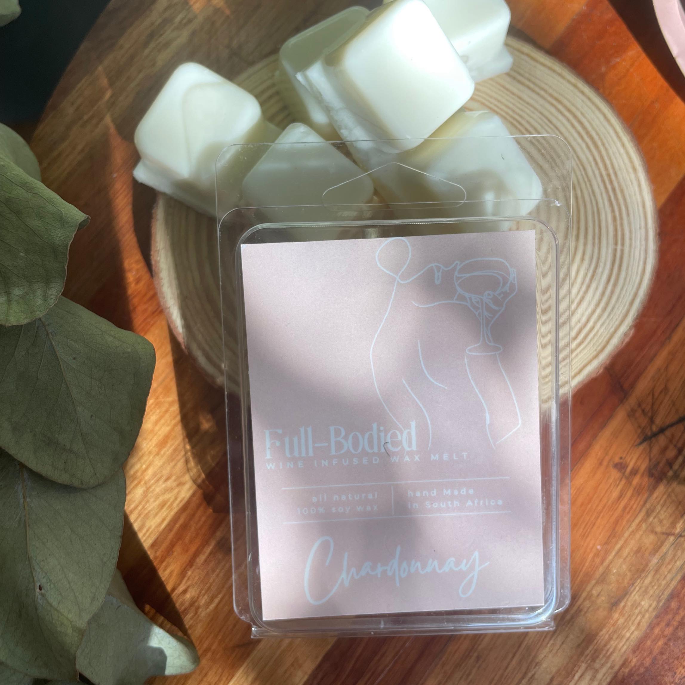 Wine-Infused Natural Soy Wax Melts (assorted)